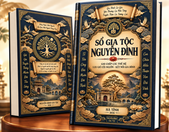 SỔ LƯU GIỮ DI SẢN GIA TỘC LUXURY