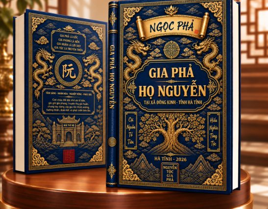 SỔ LƯU GIỮ DI SẢN HỌ TỘC LUXURY